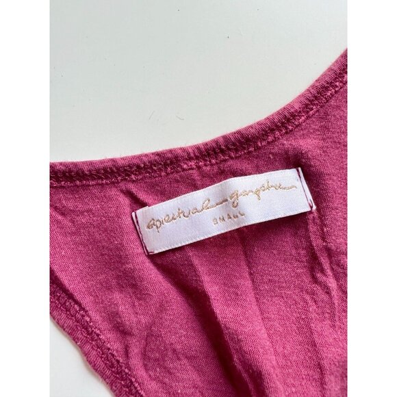 SPIRITUAL GANGSTER Crimson Red "Karma Made Me Do It" Racerback Tank, Size S - Picture 6 of 8